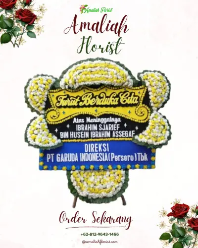 Papan Bunga Duka di Siwuluh